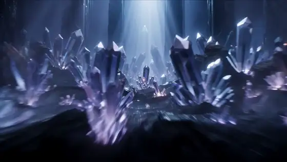 Example video by Seedance 2.0: crystal forest — fantasy